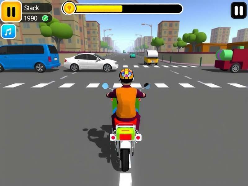 Jugaad Rickshaw Ride in Action Jugaad Rickshaw Ride Game Screenshot