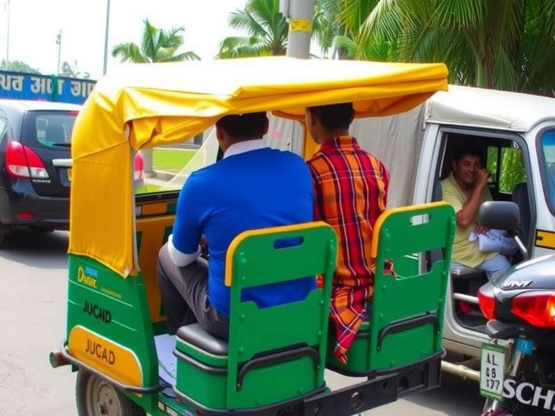 Vibrant Community in Jugaad Rickshaw Ride Jugaad Rickshaw Ride Community